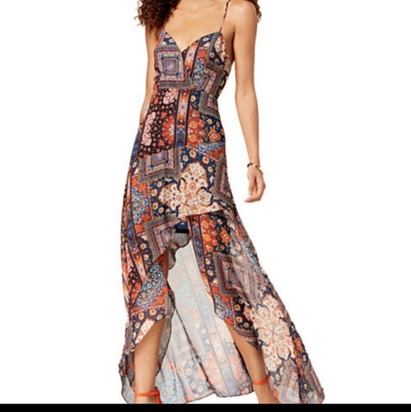 BCBGeneration maxi dress in orange spice - Picture 2 of 8